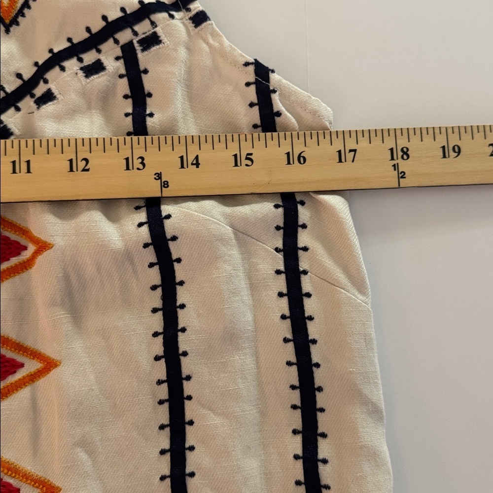 Anthropologie Akemi +Kin size 2 Embroidered Mini Dress - Picture 9 of 11